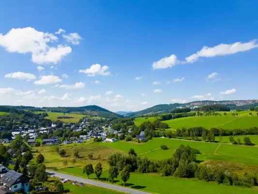 Die prachtvolle Umgebung des Sauerlandes, hier macht das Motorradfahren Spaß